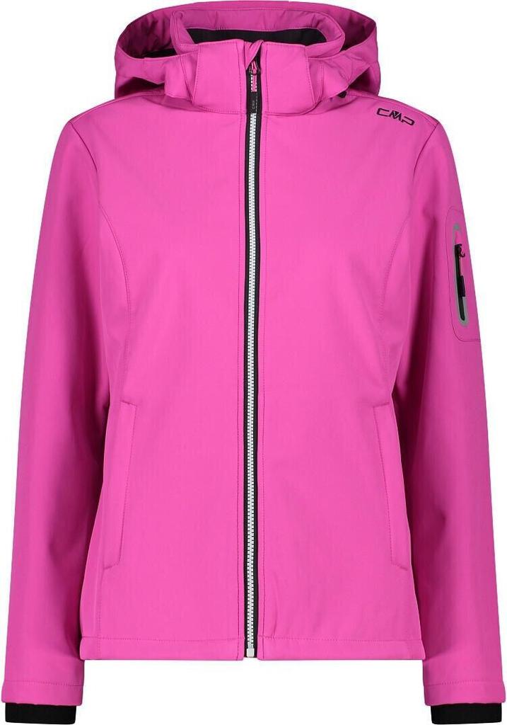 CMP Softshell Jacket Zip Hood Women (39A5006) Women's Softshell Jacket with Detachable Hood (39A5006) Festival
