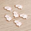10pcs Enamel Rabbit Charms for Jewelry Making Alloy DIY Charms Pendants Necklaces Earrings Accessories Easter Handmade Crafting