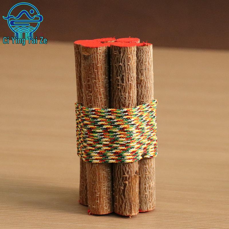 Hand-Polished Natural Peach Wood Branches for Calming Nerves and Peaceful Sleep
