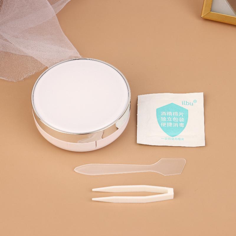15Ml Empty Air Cushion Puff Box Portable Cosmetic Makeup Case Container With Powder Sponge Mirror For Bb Cream Foundation