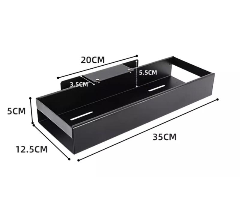 

Настенная полка для хранения из углеродистой стали, кухонный шкаф, выдвижная полка, корзина для хранения, органайзер для шкафа без отверстий