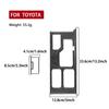 Real Carbon Fiber Gear Panel Trim For Toyota Tundra -2024