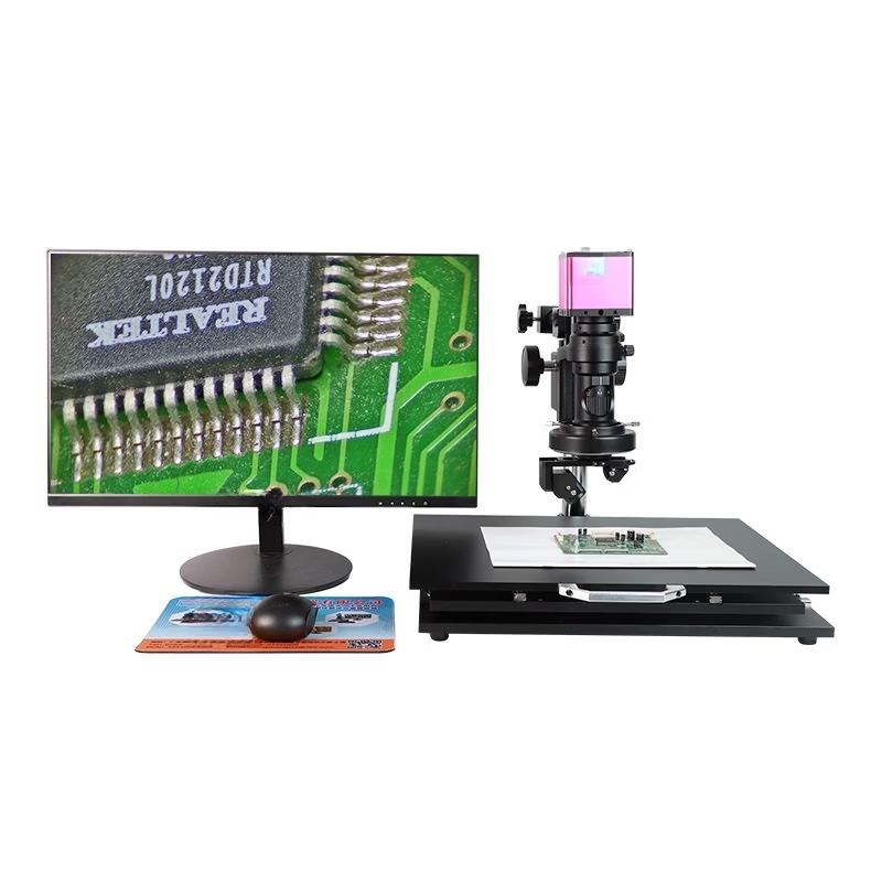 MiLing ZZSD-Y3000CJS Mobile Stage Inspection Microscope with 22-inch HD Screen