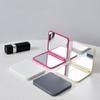 Double-Sided mini Pocket Mirror 2-Face Mirror Hand portable Girl'S Gift Lash Mirror Multiple Colors HUAZJ13