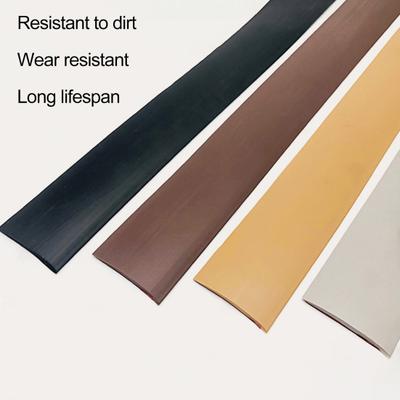 10/15mm Floor Transition Strip Self-Adhesive Waterproof PVC Cuttable Wear-resistant Sealing Universal Carpet To Tile Floor Doorway Threshold Strip
