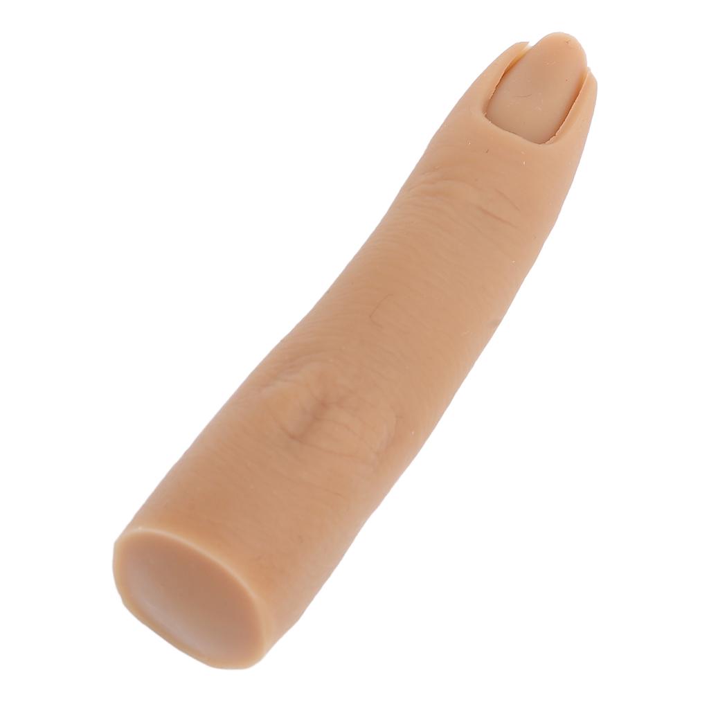 Silicone Practice Fingers for Acrylic Nails Soft To Touch Realistic Flexible Bendable Nail Training