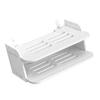 Router Shelf Wall Mount Punch Free WiFi Storage Set Top Box Stand for Living Room Bedroom