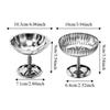 Food Grade Stainless Steel Dessert Bowl Reusable Pudding Bowl Goblet Snack Serving Dish  Party