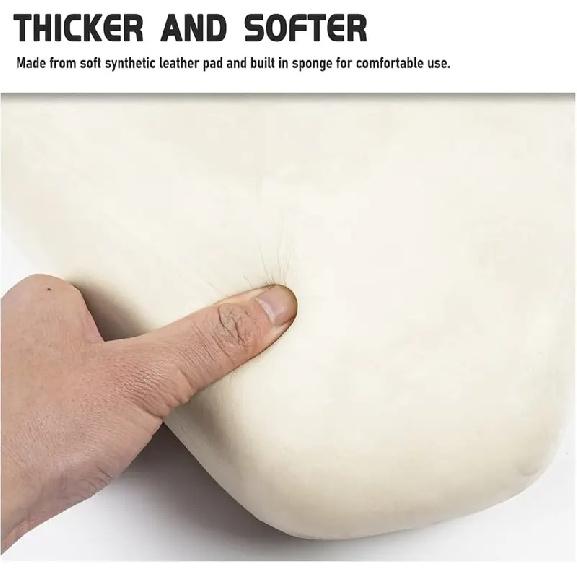 Motorcycle Rear Passenger Pillion Seat Cover Cowl Fender Fairing Tail Section Soft Leather Cushion Pad for H.onda Rebel CMX 300
