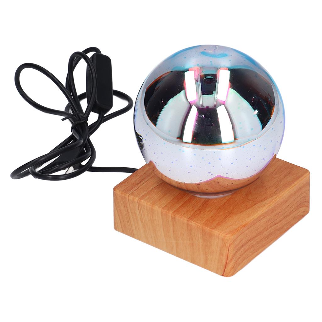 Lumină Artificii 3D LED Colorată Lampă de Masă Alimentată USB Glob de Sticlă Lumină de Noapte pentru Dormitor Birou