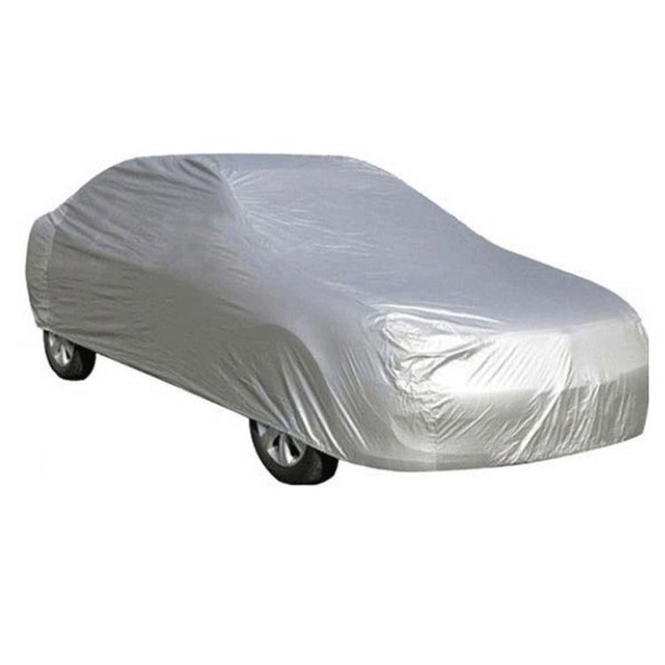 Universal PEVA Single Layer Car Cover - Sun & Rain Protection, Custom Logo Option