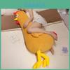 Cute Yellow Chicken Plush Toy Pillow Stuffed Animal Cartoon Leg Clamp Doll Sleep Pillow Girls Bed Soft