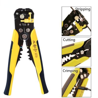 Wire Stripper Self-adjusting Cable Cutter Crimper Automatic Wire Stripping Tool