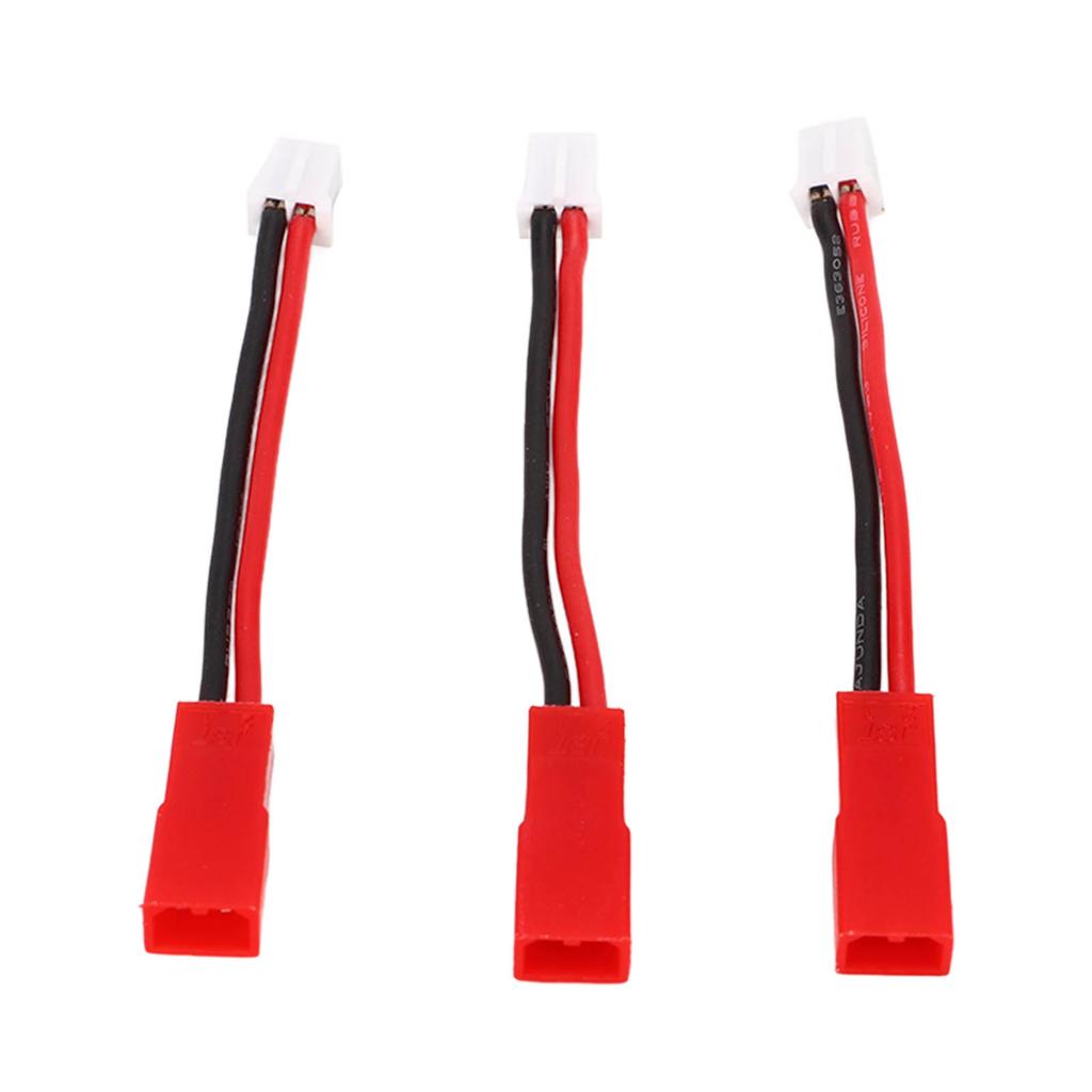 3Pcs PH2.0 To JST Plug Adapter Connector for AXIAL SCX24 1 24 Tracked Vehicle Upgrade Part