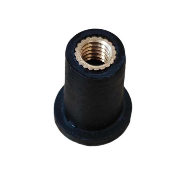 10pcs Motorcycle M4 M5 M6 Metric Rubber Windshield Windscreen Screws Bolts Nut Metric Rubber Well Nuts Fastener Screws