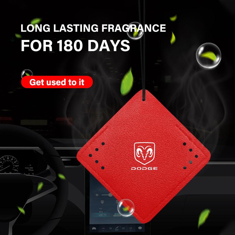 Auto Interior Perfume Pendant Air Freshener Hanging Perfume Emblem for Dodge Journey Caliber Challenger Charger Ram 1500 Stratus Dart Dakota Durango