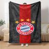 Bayern Munich Theme Printed Blanket - Perfect for Couch, Bed, Travel & Outdoor Use | Machine Washable, Cozy & Durable.
