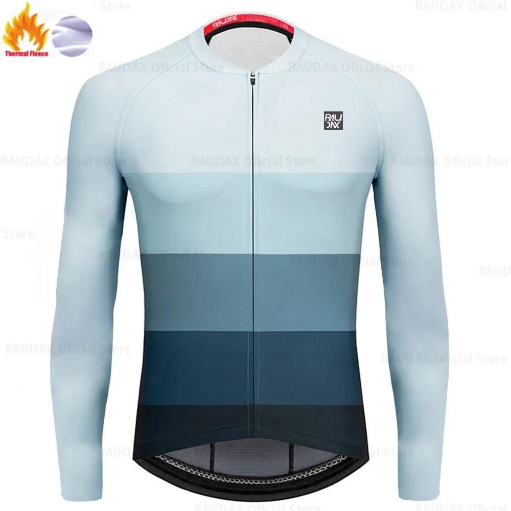 

Winter Jacket Men Raudax Winter Bike Jersey MTB Bicycles Pants Set Ropa Ciclismo Triathlon Suits Kit 2026 Winter Fleece Warm Cycling Suit Set XS