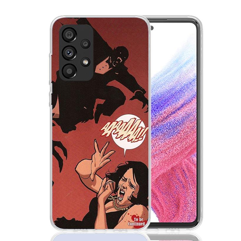 Gothic Vampire Scarlet Art Phone Case For Samsung Galaxy A17 A16 A14 A15 A13 A57 A56 A54 A55 A53 A37 A36 A34 A35 A33 A26 A24 A25