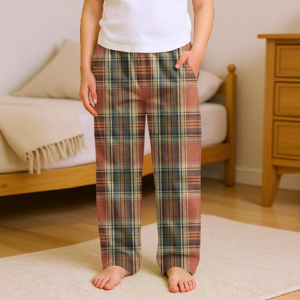 Fashionable Children's Versatile Color Pocket Casual Pants