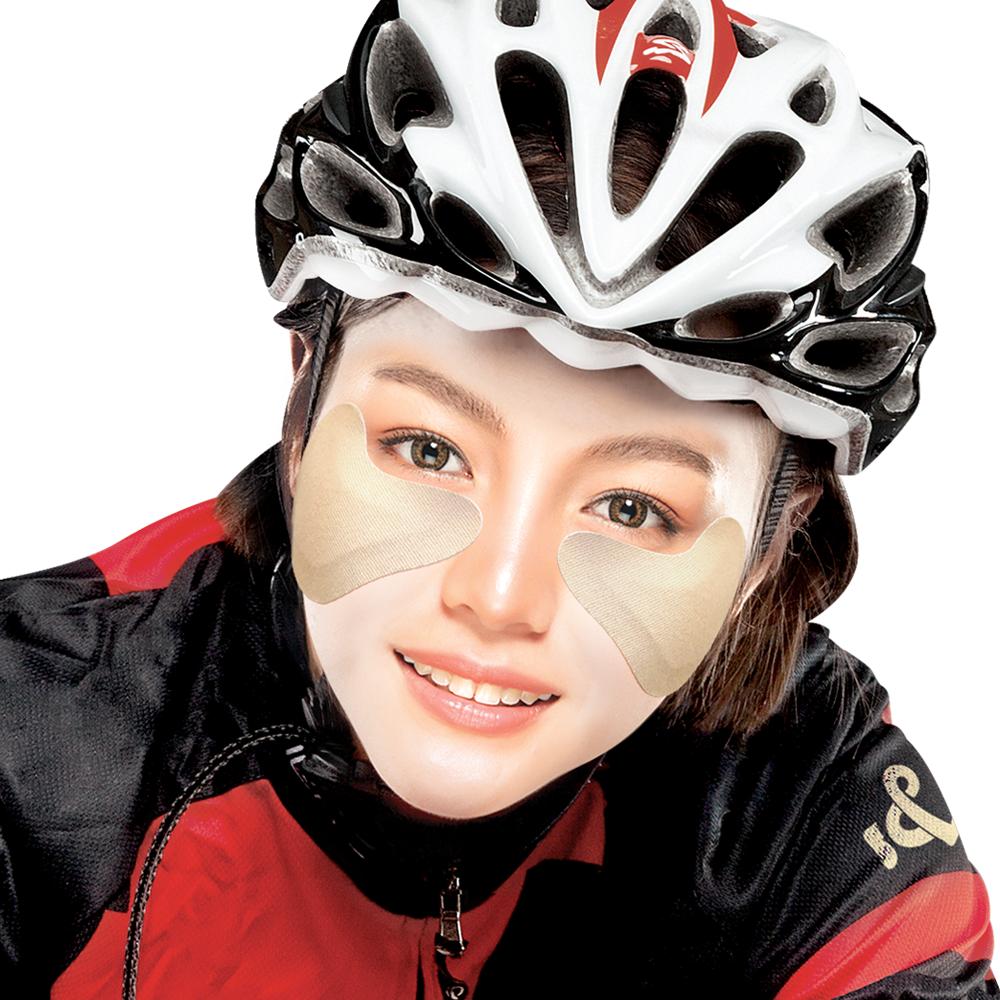 Golf Patch Face Sun Patch & Make Sunblock Tape Plus Cool Hydrogel Type B, 2 sets