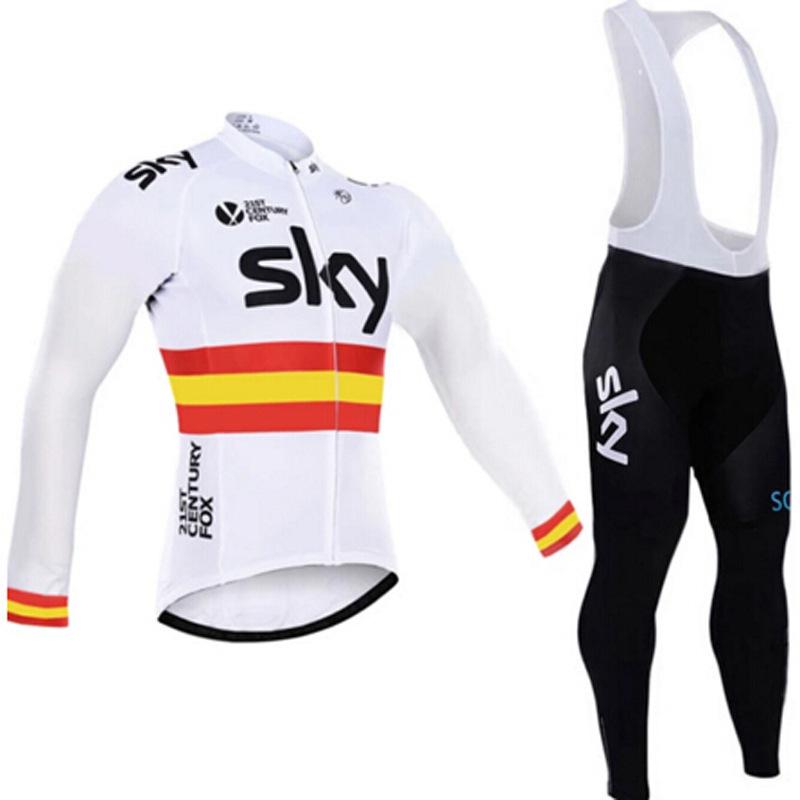 2026 Cycling Suit Long Sleeve Strap Set Mountain Self Road Suit