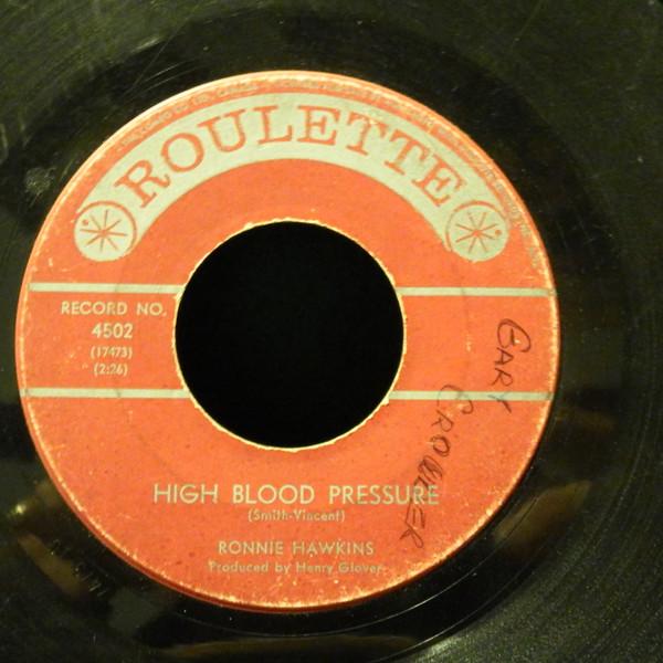 

7inch Record RONNIE HAWKINS - There s A Screw Loose 4502 ROULETTE 1963 Canada Rock Used