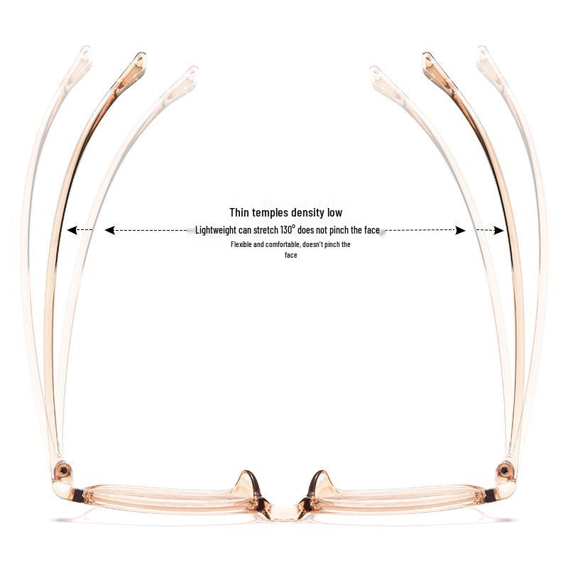 Youth Fashion Two-Color Ultralight Eyeglass Frames 2052CF – Small, Comfortable Frames for Men and Women