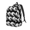Pomeranian Dog And Moon Halloween Backpack Hot Sale Daypack Large Capacity BookBag School Bag Shoulder Bags for Men Women