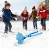 Dziecięcy Klips do Śnieżek Klips do Śniegu Mała Miłość Pogrubiona Forma Dziecko Zima Zabawa Śnieżne Narzędzie Bitwa na Śnieżki(Losowy kolor)