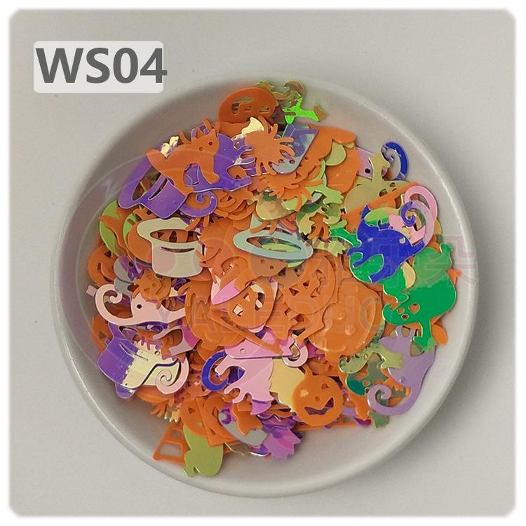 

Yaleduo Хэллоуин Золотой Костюм с Пайетками Аксессуары и Шляпа 20g/pack