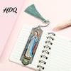 Decorative Page Marker Stained Glass Art Metal Bookmark Book with Classical Style