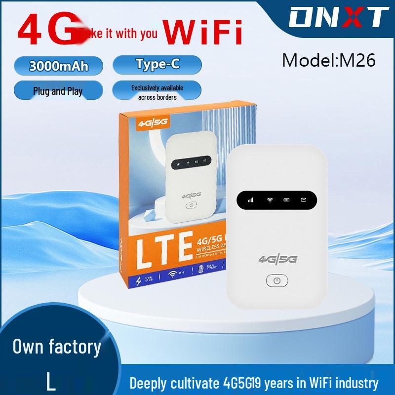 4G Portable Mifi WiFi Router with Type-C Port
