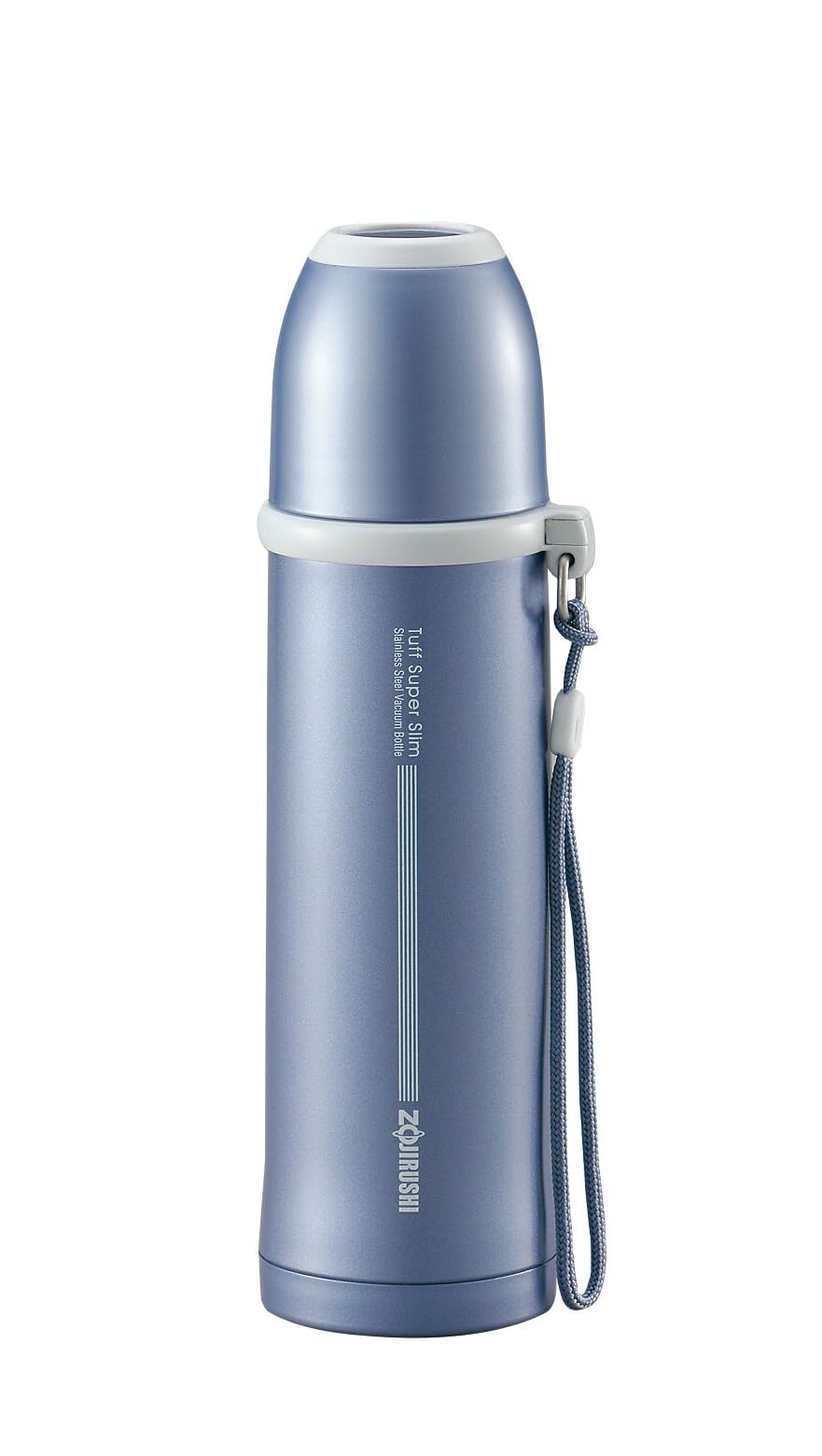 

Zojirushi Thermos Water Small with Stainless Steel Lightweight and Insulates for Hot and Cold Metallic Bottle, 250ml, Capacity, Cup-Type, Strap,
