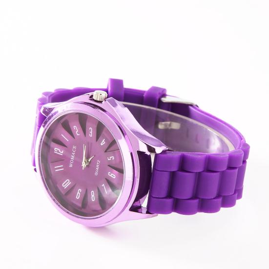 Jelly Watch Convenient to Wear Comfortable Bright Color Especial Quartz Watch for Gift