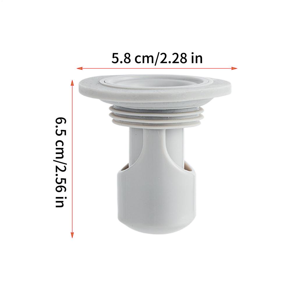 

Shower Drain Plug Odor-Blocking Mini Bottle Trap Design AntiOdor Plugs for Bathroom for Home Dorm Apartment Bathtubs Bathrooms
