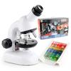 Primary School Students Experimental Equipment 1200 Times Microscope Toy Science Biological Microscope Accessories Set