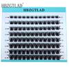 HBZGTLAD New Segmented Lash Clusters D Curl Mix Length DIY Natural Eyelash Extensions Individual Lashes Cluster DIY at Home