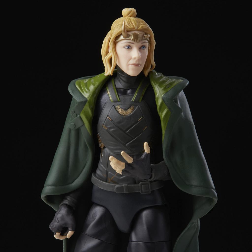 Hasbro Marvel Legends Series LOKI Sylvie 6-inch Action Figure F1097, Authentic, with Build-A-Figure Parts