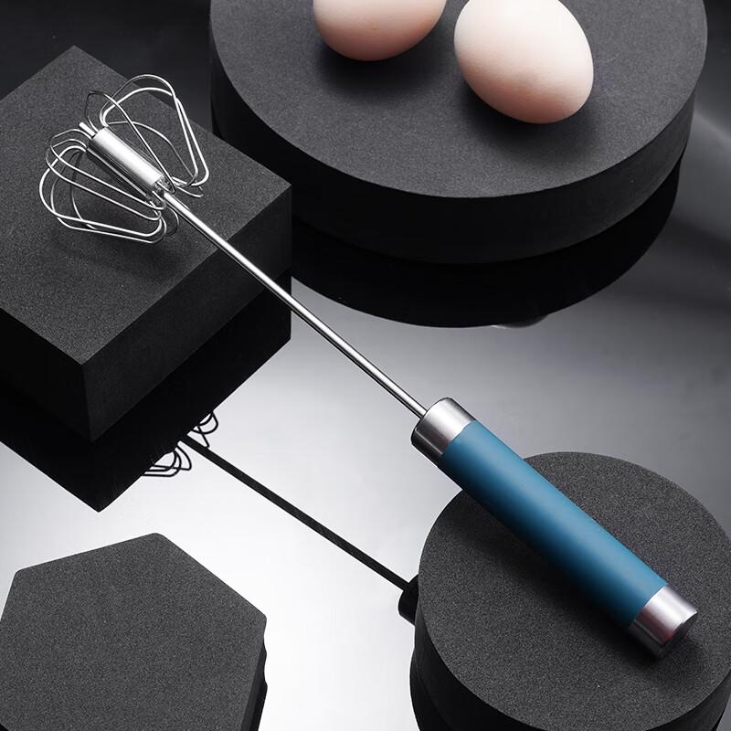 Stainless Steel Semi-Automatic Hand Whisk
