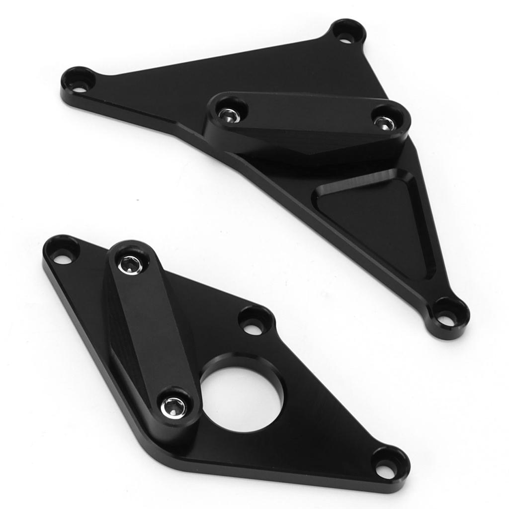 Par Motorcykel Ram Slider Kraschskydd Svart Modifiering Ersättning för SUZUKI SV650 2016 2018