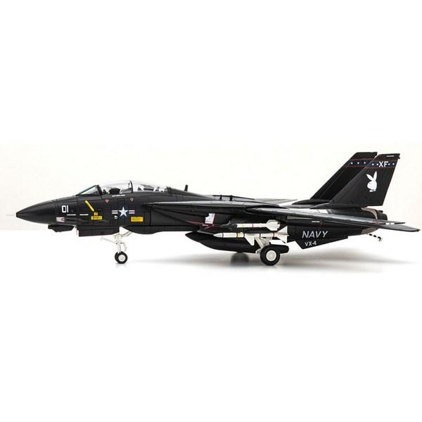 Leprica 1 /72 F-14A Tomcat U S Navy FVX-4 1985 CE017908BK, Black Korean Toy