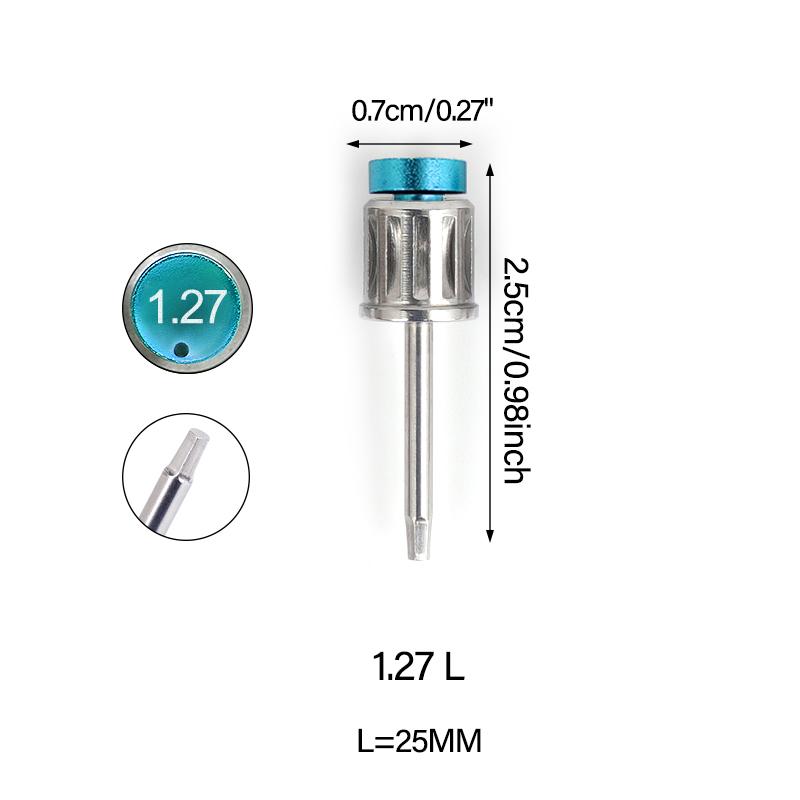 1 Stk. Dentalimplantatschrauben Drehmomentschraubendreher Schraubenschlüssel Universal Prothetische Treiber Zahnmedizinische Instrumente Werkzeuge Für Zahnarzt Material