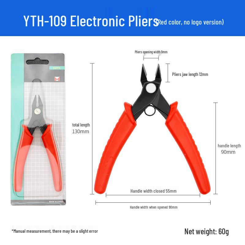 109S RuYi Multi-Functional Angled Jaw Pliers for Model Sprue and Gundam Tools
