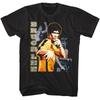 Bruce Lee Game of Death Montage Herren T-Shirt Action Collage Gelber Jumpsuit