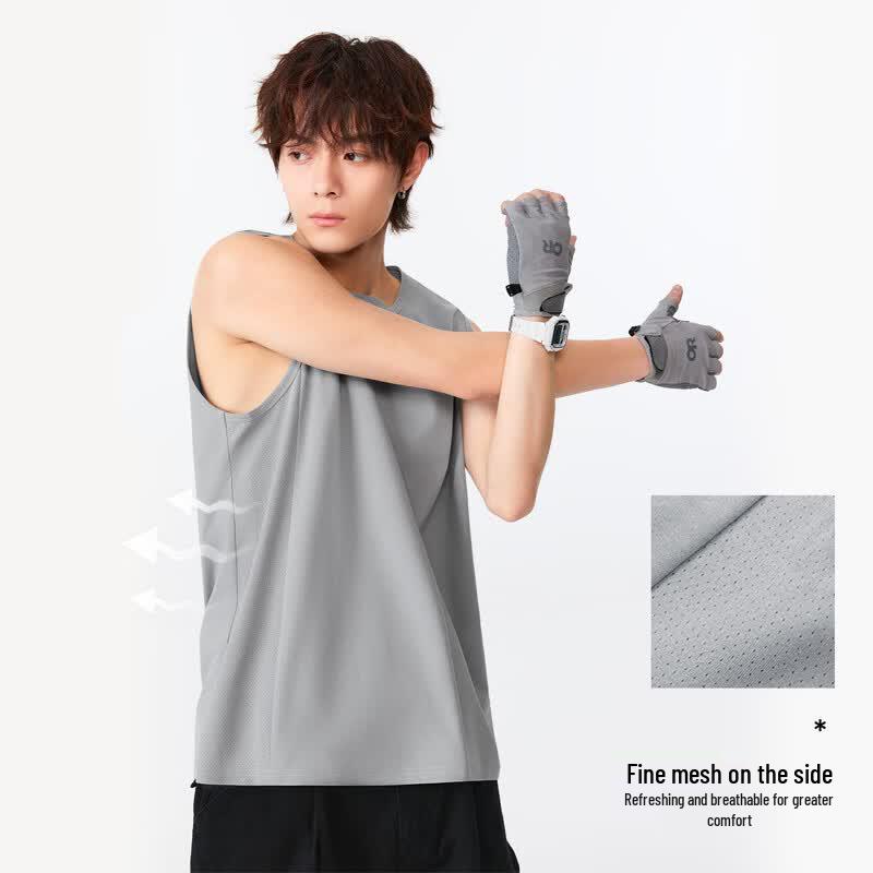 Warrior Men's Quick-Dry Sleeveless Sports Vest