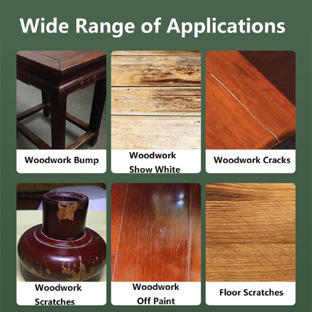 Multipurpose Wooden Furnitures Scratch Repair Agent Woodwork Damage Repairs Cream Furniture Refinishing Paint Scratch Filler 25g