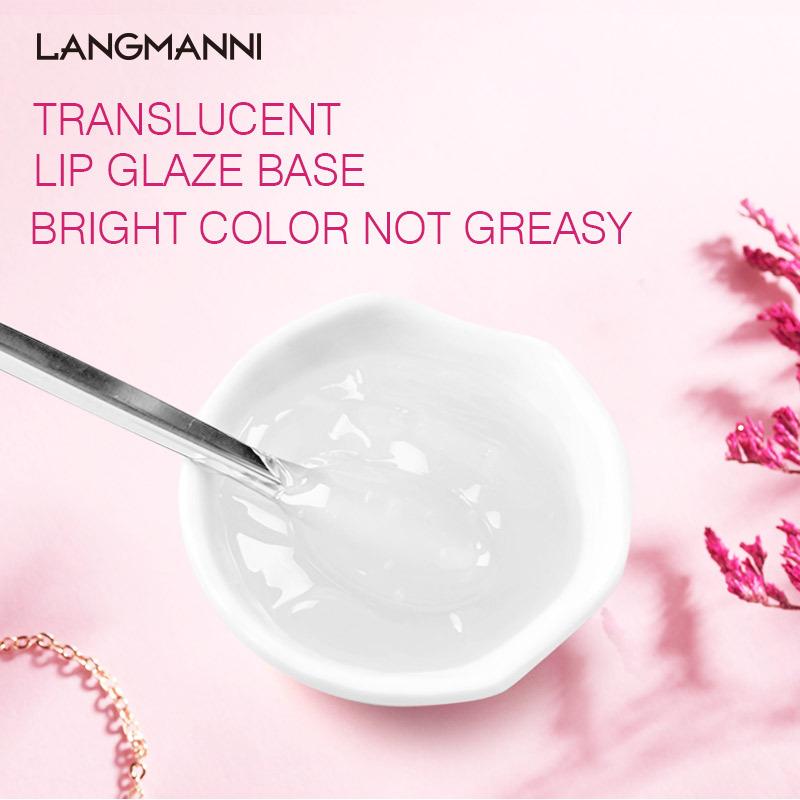 Langmannni DIY Transparent Lip Gloss Base