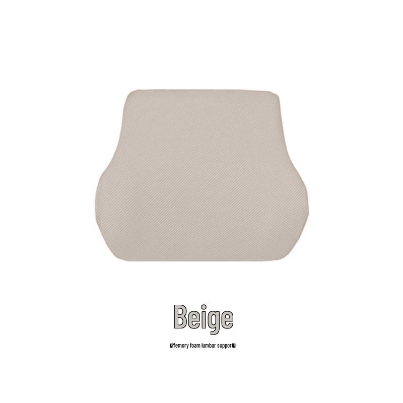 SU7 Car Headrest & Neck Pillow: Summer Breathable Memory Foam Neck & Lumbar Support.