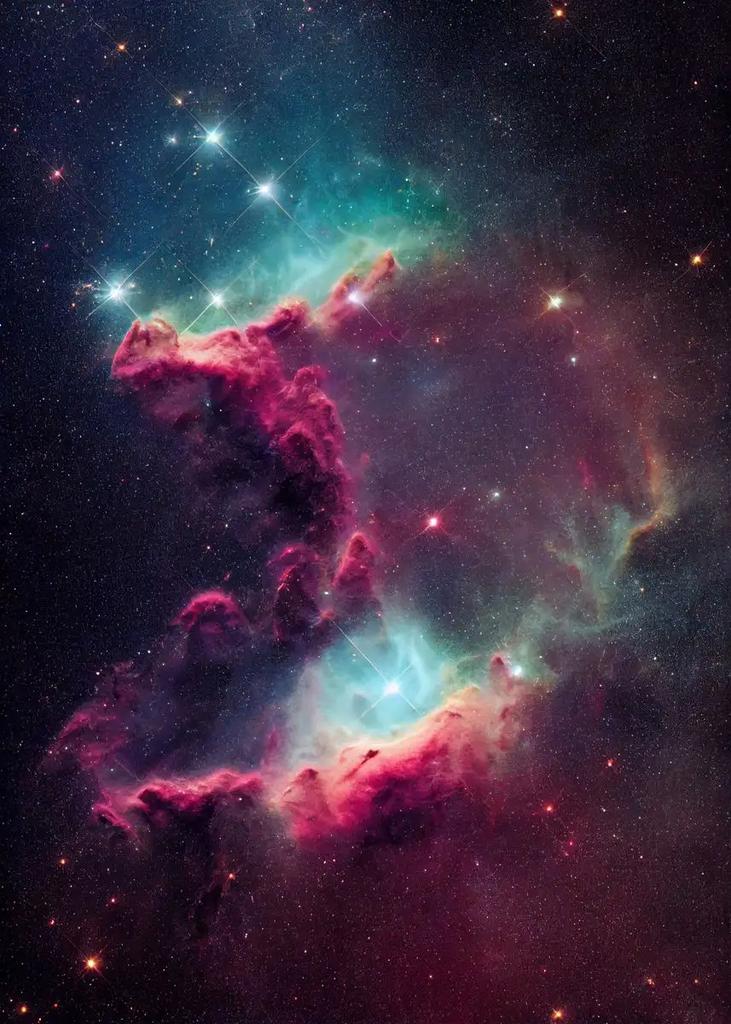 Colorful Nebulae Posters Space Vast Universe Milky Way Star Prints Canvas Painting Wall Art Picture Living Room Home Decor